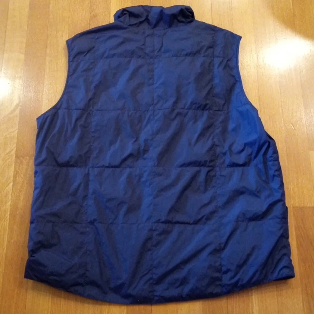 EUC Lands End Down Feathers Women's Vest Large